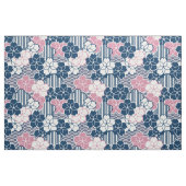 Japanse Sakura-bloemen Stof (Fat Quarter)