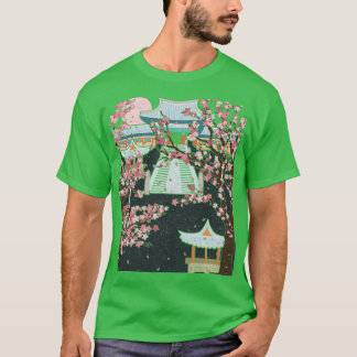 Japanse Sakura - boom roze - dappere Japanse Cherr T-shirt