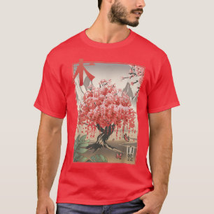 Japanse Sakura Cherry Blossom Bink Song T-shirt