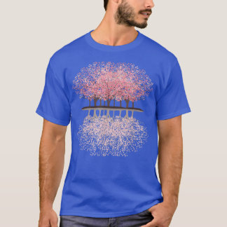 Japanse Sakura Cherry Blossom Pastel T-shirt