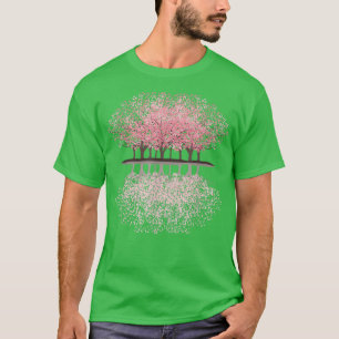 Japanse Sakura Cherry Blossom Pastel T-shirt