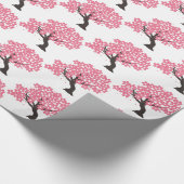 Japanse Sakura Cherry Blossom Thunder_Cove Cadeaupapier (Hoek)