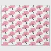Japanse Sakura Cherry Blossom Thunder_Cove Cadeaupapier (Vlak)