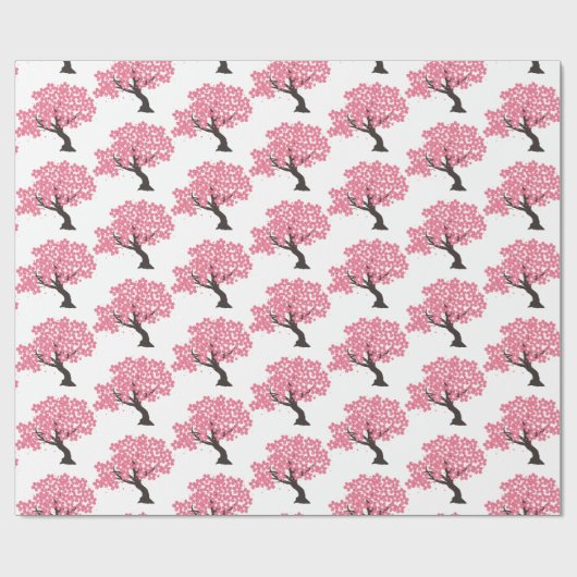 Japanse Sakura Cherry Blossom Thunder_Cove Cadeaupapier (Vlak)