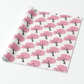 Japanse Sakura Cherry Blossom Thunder_Cove Cadeaupapier (Uitgerold)