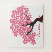 Japanse Sakura Cherry Blossom Thunder_Cove Legpuzzel (Verticaal)