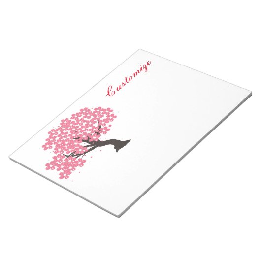 Japanse Sakura Cherry Blossom Thunder_Cove Notitieblok (Schuin)