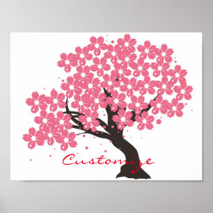 Japanse Sakura Cherry Blossom Thunder_Cove Poster