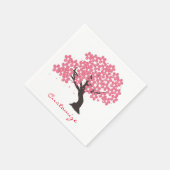 Japanse Sakura Cherry Blossom Thunder_Cove Servet (Hoek)