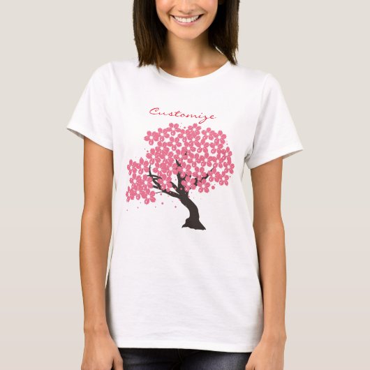 Japanse Sakura Cherry Blossom Thunder_Cove T-shirt (Voorkant)