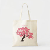 Japanse Sakura Cherry Blossom Thunder_Cove Tote Bag (Voorkant)