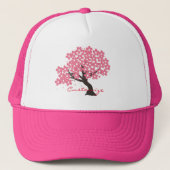 Japanse Sakura Cherry Blossom Thunder_Cove Trucker Pet (Voorkant)
