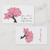 Japanse Sakura Cherry Blossom Thunder_Cove Visitekaartje (Voorkant / Achterkant)