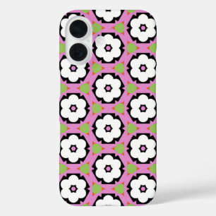 Japanse Sakura Cherry Blossom White Flower Floral iPhone 16 Hoesje