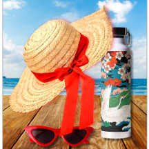  Japanse Sakura en rode kruid kranen