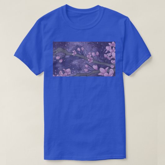 Japanse Sakura Flower Beauful Cherry Blossom Tr T-shirt (Design voorkant)