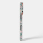 Japanse Sakura Geisha Patroon Monogram Case-Mate iPhone Case (Achterkant / Rechts)