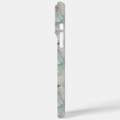 Japanse Sakura Geisha Patroon Monogram Case-Mate iPhone Case (Achterkant / Links)