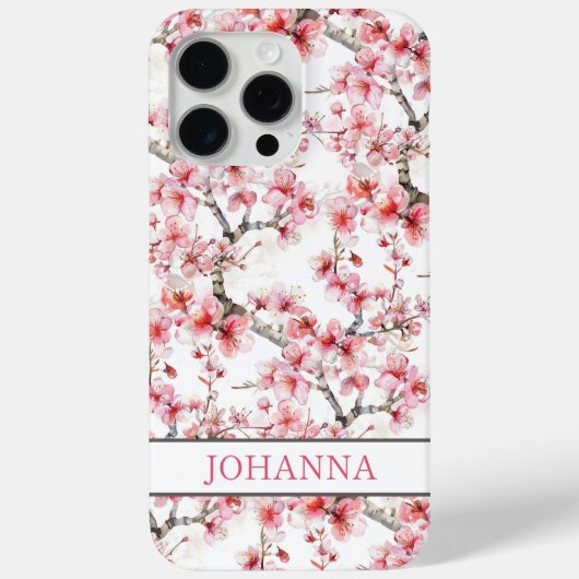 Japanse Sakura Kersenbloesem  Case-Mate iPhone Case (Achterkant)
