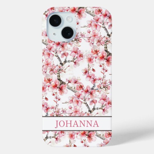 Japanse Sakura Kersenbloesem  Case-Mate iPhone Case (Achterkant)