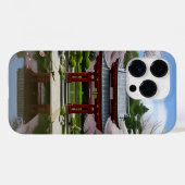 Japanse Sakura Kersenbloesem Tuin Schrijn Vijver Case-Mate iPhone Case (Achterkant (horizontaal))