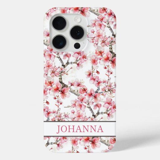 Japanse Sakura Kersenbloesems Case-Mate iPhone Case (Achterkant)