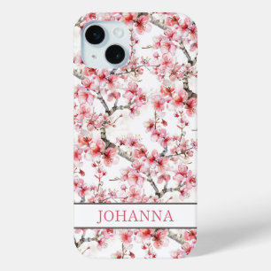 Japanse Sakura Kersenbloesems iPhone 15 Mini Hoesje