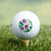 Japanse Sakura Kersenboom Bloemen Golfballen (Insitu Shirt)