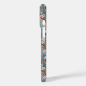 Japanse Sakura Koi Vis Patroon Monogram Case-Mate iPhone Case (Achterkant / Links)