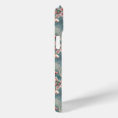 Japanse Sakura Koi Vis Patroon Monogram Case-Mate iPhone Case (Achterkant / Rechts)