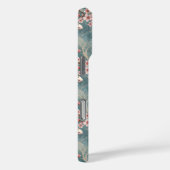 Japanse Sakura Koi Vis Patroon Monogram Case-Mate iPhone Case (Achterkant / Rechts)