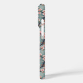 Japanse Sakura Koi Vis Print Monogram Case-Mate iPhone Case (Achterkant / Links)