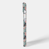 Japanse Sakura Koi Vis Print Monogram Case-Mate iPhone Case (Achterkant / Links)