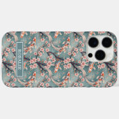 Japanse Sakura Koi Vis Print Monogram Case-Mate iPhone Case (Achterkant (horizontaal))