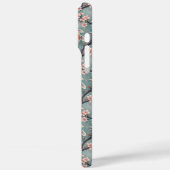 Japanse Sakura Koi Vis Print Monogram Case-Mate iPhone Case (Achterkant / Links)