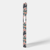 Japanse Sakura Koi Vis Print Monogram Case-Mate iPhone Case (Achterkant / Rechts)