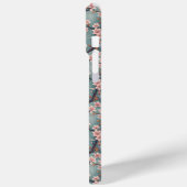 Japanse Sakura Koi Vis Print Monogram Hoesje- Case-Mate iPhone Case (Achterkant / Links)