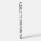 Japanse Sakura Paraplu Motief met Monogram Case-Mate iPhone Case (Achterkant / Links)