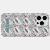 Japanse Sakura Paraplu Motief Monogram Case-Mate iPhone Case (Achterkant (horizontaal))