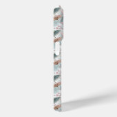 Japanse Sakura Paraplu Patroon Monogram Case-Mate iPhone Case (Achterkant / Rechts)