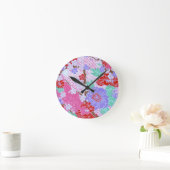 Japanse Sakura Pattern-klok Ronde Klok (Huis)
