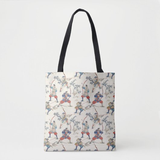 Japanse samoerai boogschutters tote bag (Voorkant)