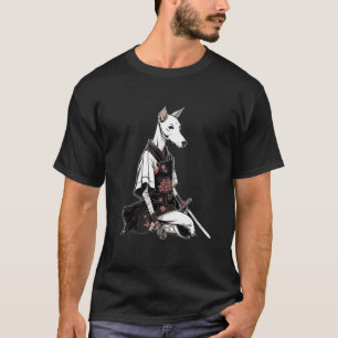  japanse samoerai italiaanse windhond t-shirt