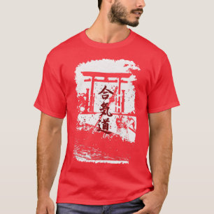 Japanse samoerai japan krijger zwaardvechter t-shirt