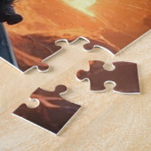 Japanse samoerai klaar voor oorlog puzzel (Zijkant)