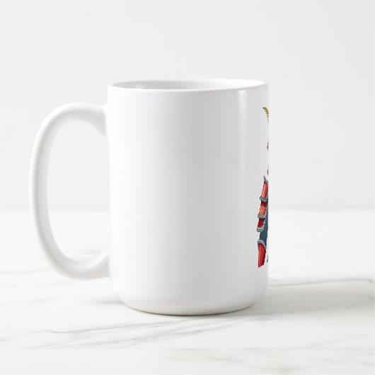 Japanse samoerai koffiemok (Links)