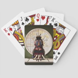 Japanse samoeraigeest pokerkaarten