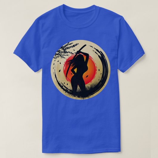 Japanse Samurai Bushido Code Cadeau T-shirt (Design voorkant)