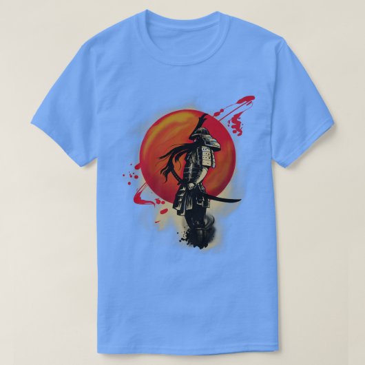 Japanse Samurai Bushido Code Cadeft T-shirt (Design voorkant)