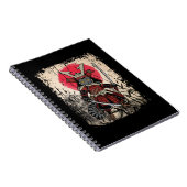 Japanse Samurai Cat Sword Fighter Notitieboek (Rechterzijde)